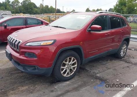2014 Jeep Cherokee Latitude из США, поврежденный, VIN 1C4PJMCB7EW180842